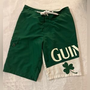 Guinness size medium men’s green board shorts. Irish clover. Great condition.